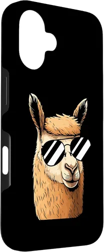 Vista 3 de Llama Cool Animal - Lamaist Alpaca Llama Case for iPhone 16