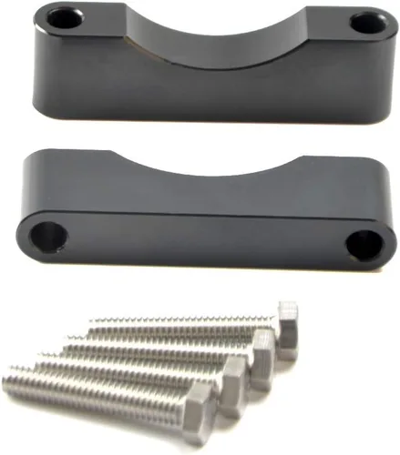 Vista 4 de Kit de soporte para guardabarros delantero negro compatible con guardabarros de 21 pulgadas, 23 pulgadas, 26 pulgadas, compatible con modelos Harley