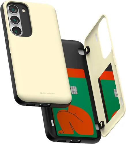 Vista 150 de GOOSPERY Funda tipo cartera para Samsung Galaxy S22 Ultra, [tarjetero] parachoques magnético de puerta con cierre automático, cubierta protectora