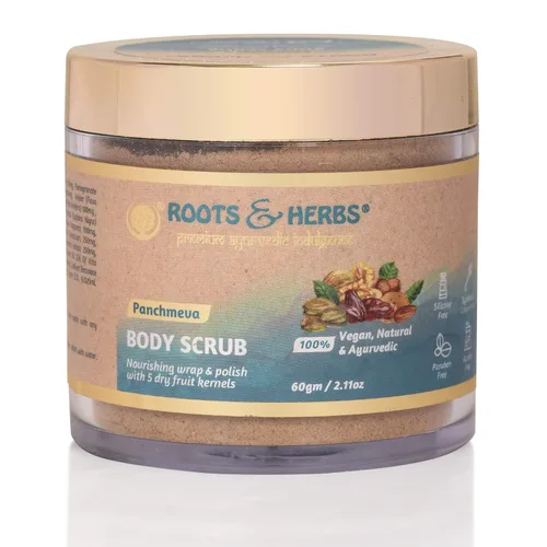 Vista 6 de ROOTS AND HERBS Jabón corporal en polvo ayurvédico, tratamiento natural, 100% vegano, carenado de gotukola, limpiador corporal en polvo, polvo