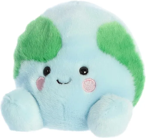 Vista 6 de Aurora® Adorable Palm Pals™ Eve Earth™ - Divertido peluche coleccionable para coleccionistas de niños y adultos, perfecto para decorar habitaciones
