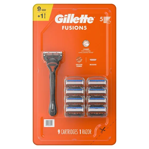 Vista 11 de Gillette Maquinilla de afeitar Fusion5 para hombre, mango + 1 repuesto de cuchilla de afeitar