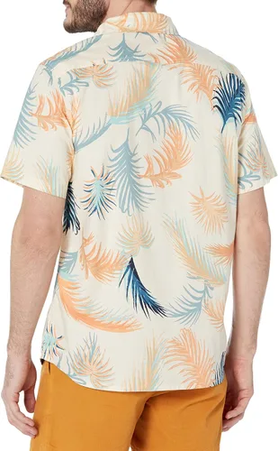 Vista 2 de Quiksilver Camisa tejida con botones tropicales para hombre