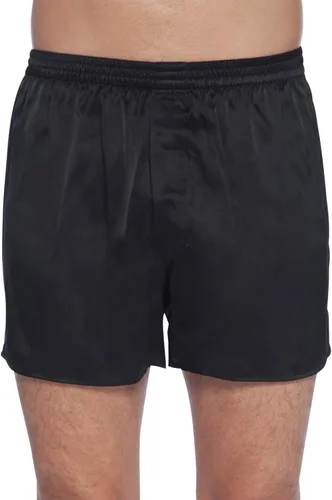 Vista 12 de INTIMO Boxers clásicos de seda para hombre Amatista