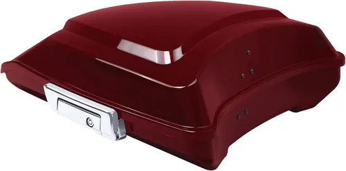 Vista 10 de TCT-MOTORPARTS Paquete de maquinilla de afeitar tronco con pestillo apto para Harley TourPak Road King Road Glide 14 y posteriores color #2