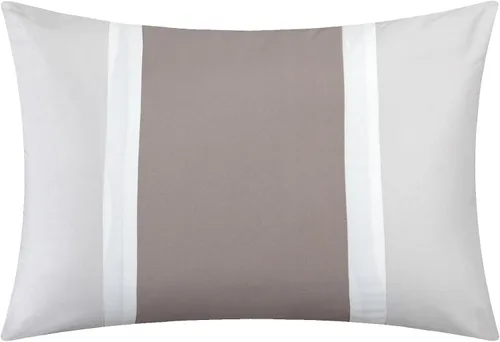 Vista 7 de Juego de ropa de cama de 10 piezas Chic Home con edredón con cierre fruncido, para cama king, todo en una bolsa, Microfibra, Beige, gemelo