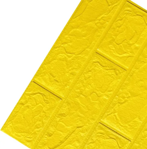 Vista 22 de ECYC Ltd Paneles de pared de espuma de ladrillo 3D de 13.78 x 30.31 x 0.18 pulgadas, paneles de papel tapiz de espuma autoadhesivos, calcomanías