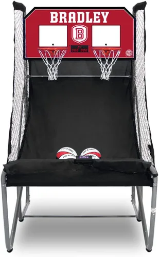 Vista 27 de Pop-A-Shot - Home Dual Shot with NCAA Graphics l Sensor Scoring l 16 Game Modes l 7 Balls l Foldable Storage l for All NCAA Fans
