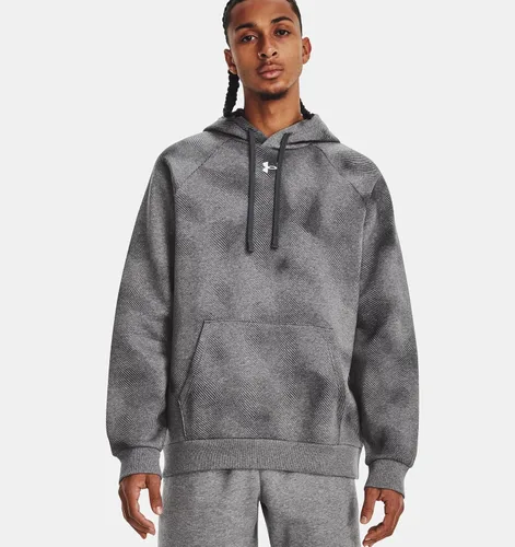 Vista 3 de Under Armour Sudadera con capucha estampada Rival para hombre