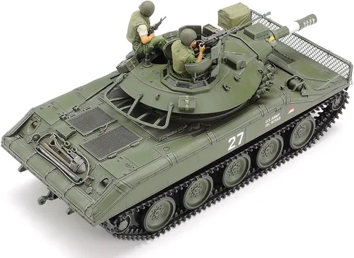 Vista 3 de Tamiya 35365 1/35 US Airborne Tank M551 Sheridan Plastic Model Kit