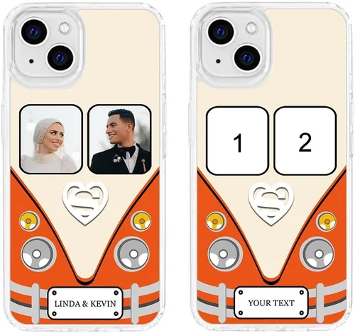 Vista 376 de Funda de teléfono personalizada para Apple iPhone 8 Plus iPhone 7 Plus, personalizada con foto, imagen, texto, imagen, diseño de imagen