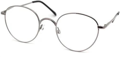 Vista 5 de SA106 Gafas de lectura redondas con borde de metal para papá
