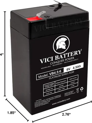Vista 6 de VICI Battery VB4.5-6 para Panasonic LC-R064R2P