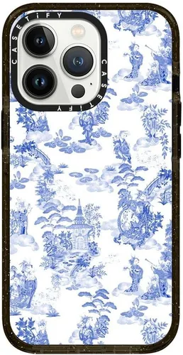 Vista 15 de CASETiFY Impact - Funda para iPhone 13 [protección contra caídas de 6.6 pies/compatible con Magsafe] Black Kingsnake, color negro transparente