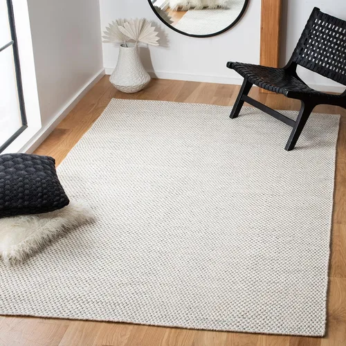 Vista 9 de SAFAVIEH Kilim Collection - Alfombra de pasillo de 2 pies 3 pulgadas x 7 pies, color marfil, lana de tejido plano hecho a mano, ideal para sala