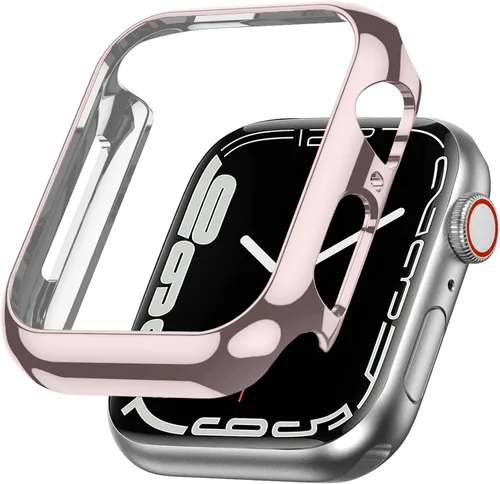 Vista 12 de Miimall Funda compatible con Apple Watch de 1.614 pulgadas para mujeres y hombres, de PC, ligera, a prueba de golpes, para Apple Watch de 1.614 Negro