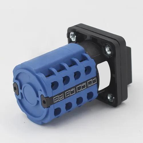 Vista 4 de Interruptor selector de cambio universal, interruptor de transferencia de potencia, 4 posiciones 16 terminales, LW26-20 1-4/4 380V 20A Motor