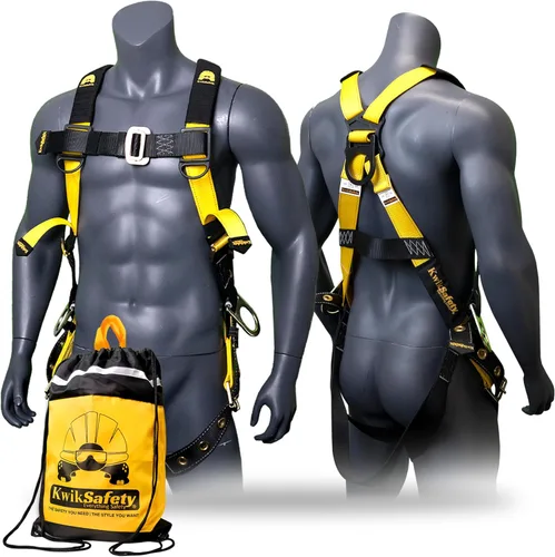 Vista 10 de KwikSafety SUPERCELL Safety Harness ANSI OSHA Fall Protection Gear