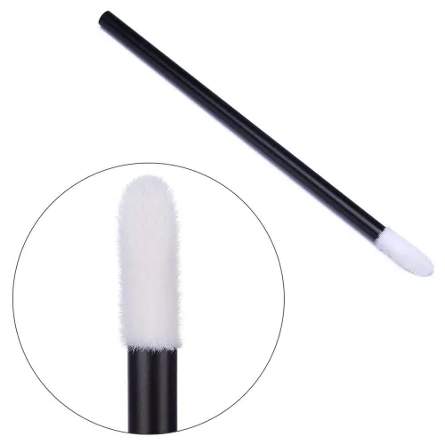 Vista 2 de 700 varitas de labios desechables – Cepillos de labios, lápiz labial y aplicadores de brillo – Herramienta de belleza sin pelusa