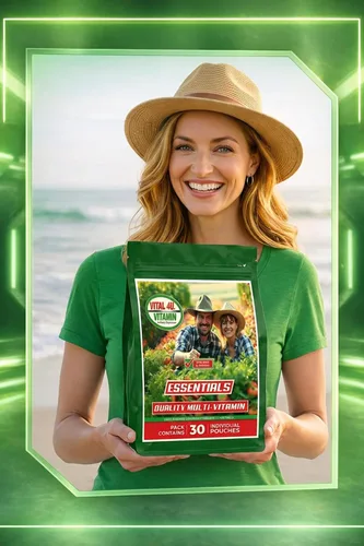 Vista 8 de VITAL 4U® Vitamin Essentials - Multivitamínico diario para hombres y mujeres, apoyo inmunológico, fórmula multimineral, 30 porciones