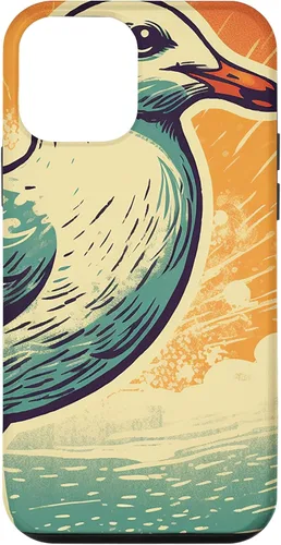 Vista 16 de iPhone 16 Retro Seagull Case
