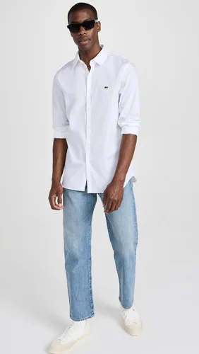 Vista 5 de Lacoste Camisa de popelina de manga larga para hombre