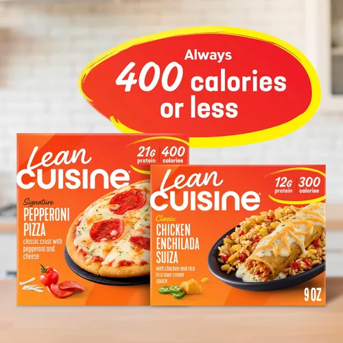 Vista 6 de Lean Cuisine Comida congelada de pollo con enchilada suiza, comida de microondas Comfort Cravings, cena de pollo y arroz congelado, cena congelada