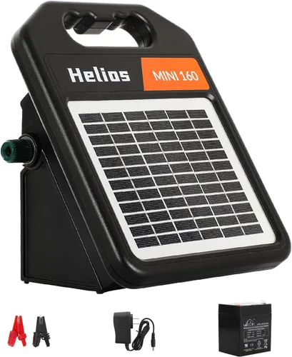 Vista 11 de Andmon MINI250 Cargador solar para cerca eléctrica con modo día o noche, 0.18 Joule Cargador solar para cerca portátil