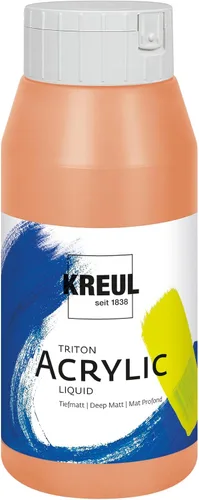 Vista 12 de IDEN Grosshandelshaus Berlin Solo Goya 17018 – Triton Acrílico Básico Botella 25.4 fl oz – Vermilion