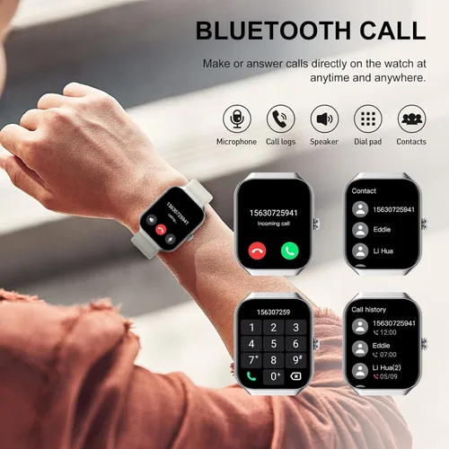 Vista 5 de Smart Watch 2026 NEW 1.91" Smartwatch for Men Women(Answer/Make Call),Fitness Watch with 110+ Sport Modes, Reloj Inteligente with Sleep