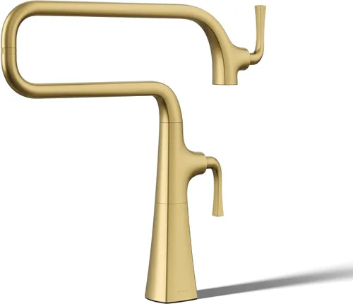Vista 16 de Kohler K-22067-BL - Llenador de ollas para fregadero de cocina Graze