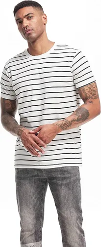 Vista 5 de VEIISAR Camiseta de algodón elástico suave con cuello redondo para hombre