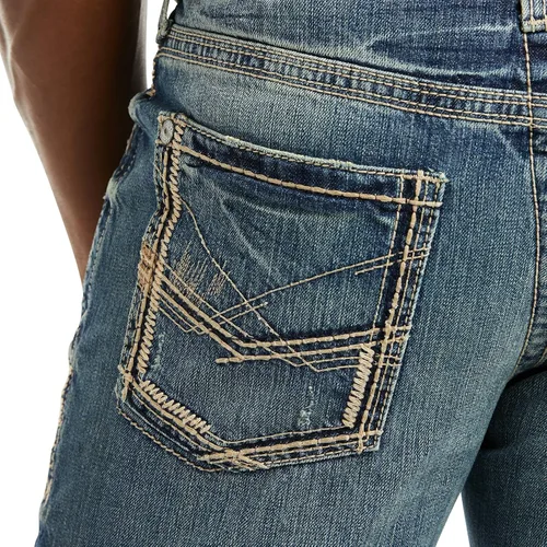 Vista 6 de ARIAT Jeans ajustados y apilables M5 de pierna recta para hombre
