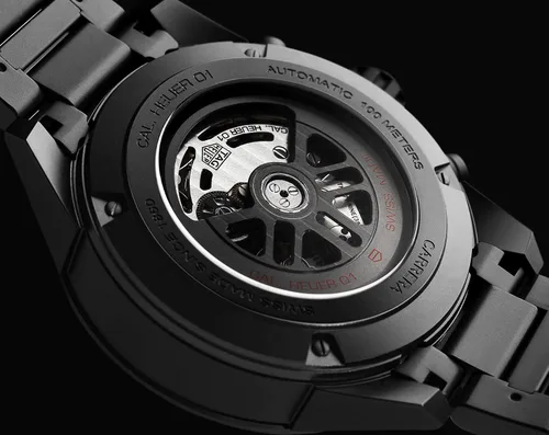 Vista 3 de Tag Heuer Carrera CAR2090.BH0729 - Reloj cronógrafo automático con esfera negra
