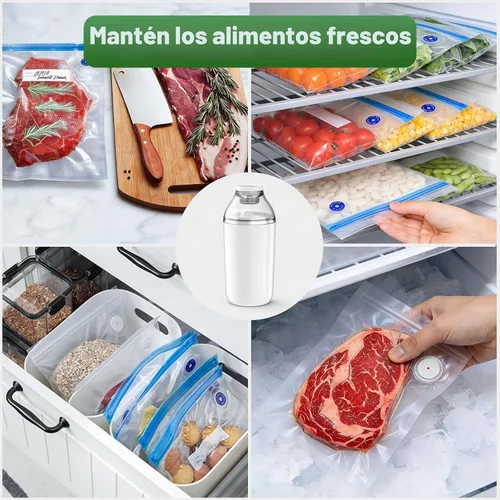 Vista 8 de COO Sellador al vacío para alimentos, sellador portátil de mano