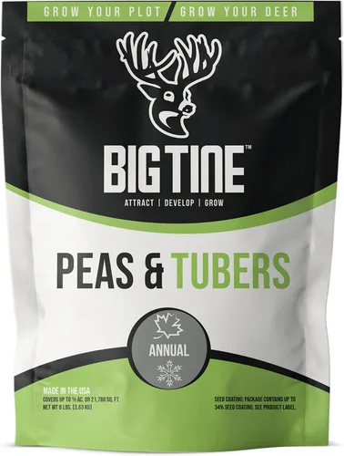 Vista 9 de Big Tine Mezcla de parcelas de alimentos, nabos Advantage, bolsa de 3 libras, anual otoño/invierno, extremadamente versátil, resistente a la sequía