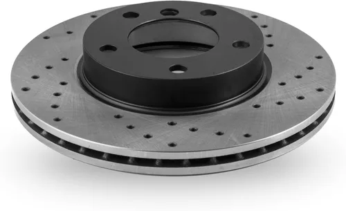 Vista 3 de Drilling GT Sport Brake Disc Rotors Compatible With OPEL ZAFIRA II A05 MINIVAN 2005 2006 2007 2008 2009 2010 2011 2012 2013 2014-1635GVR - Front