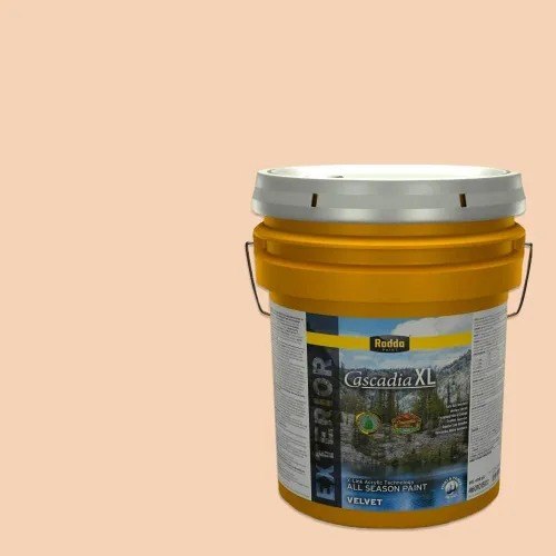 Vista 70 de Rodda Paint CASCADIA ZERO - Pintura plana e imprimación para interiores en uno, cuarto de galón, crema de ballet