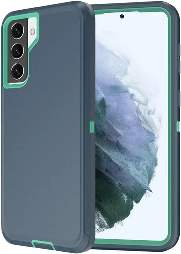 Vista 22 de Gurible - Funda para Samsung Galaxy S21 Plus, protección resistente de 3 capas, a prueba de golpes, a prueba de polvo, antiarañazos, con cubierta