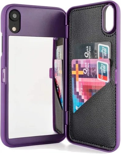 Vista 21 de Funda para iPhone 11 Pro Max, funda tipo cartera de lujo para mujer con tarjetero a prueba de golpes espejo y soporte para Apple iPhone 11 Pro Max