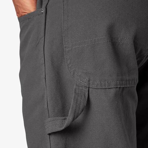 Vista 5 de Dickies - Jeans para hombre estilo carpintero relajado, de corte recto