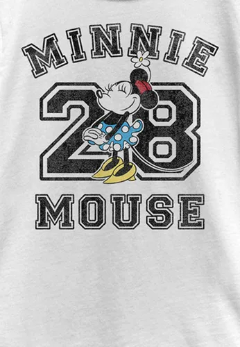 Vista 3 de Disney Characters Minnie Mouse - Camiseta universitaria para niña