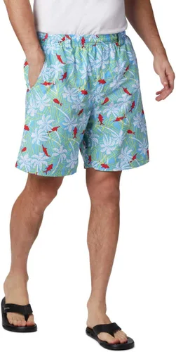 Vista 59 de Columbia Super Backcast - Pantalón corto de agua para hombre Impresión de tinte negro