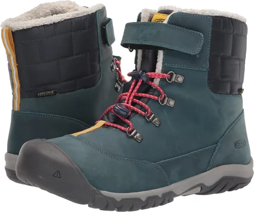 Vista 7 de KEEN Botas de nieve impermeables Greta de altura media unisex para niños
