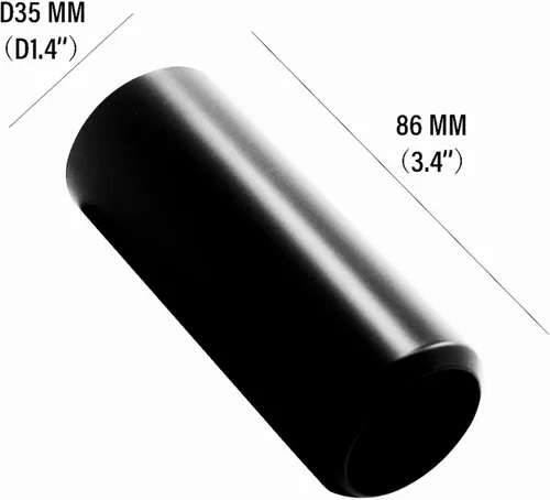 Vista 3 de Cubierta de batería brillante compatible con Shure BLX2 / BLX288 - SM58 / Beta 58 /Beta 87 carcasa de micrófono inalámbrico tapa de cuerpo