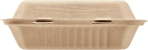 Vista 8 de KARAT EARTH Clamshell - Recipientes de alimentos para llevar [9 x 9 pulgadas, 200 unidades] 3 compartimentos Contenedores compostables