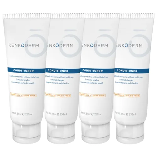 Vista 10 de Kenkoderm Acondicionador para cabello y piel sensibles con 3 por ciento de ácido salicílico, hidratante profundo anticaspa para alivio de picazón