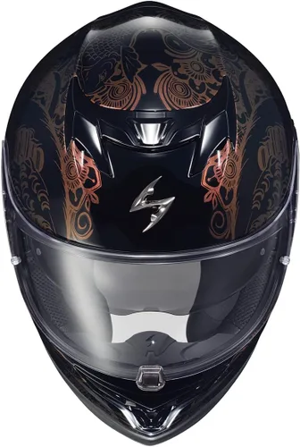 Vista 3 de ScorpionEXO T520 Casco de Motocicleta de Turismo de Cara Completa con Bolsillos para Altavoces Listos para Bluetooth DOT ECE Aprobado Nama-Sushi