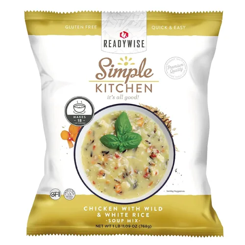 Vista 25 de Simple Kitchen - Mezcla de sopa de tomate y albahaca, 17 porciones para preparación de comidas familiares, vegetariana, sin gluten y liofilizada