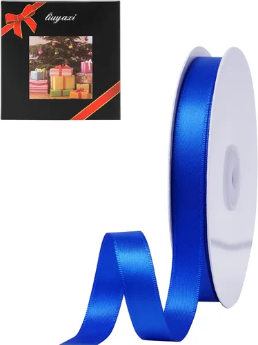 Vista 8 de LIUYAXI Cinta púrpura claro, 1/2 pulgada x 25 yardas, cinta de doble cara púrpura claro para envolver regalos, manualidades, ramo de lazos